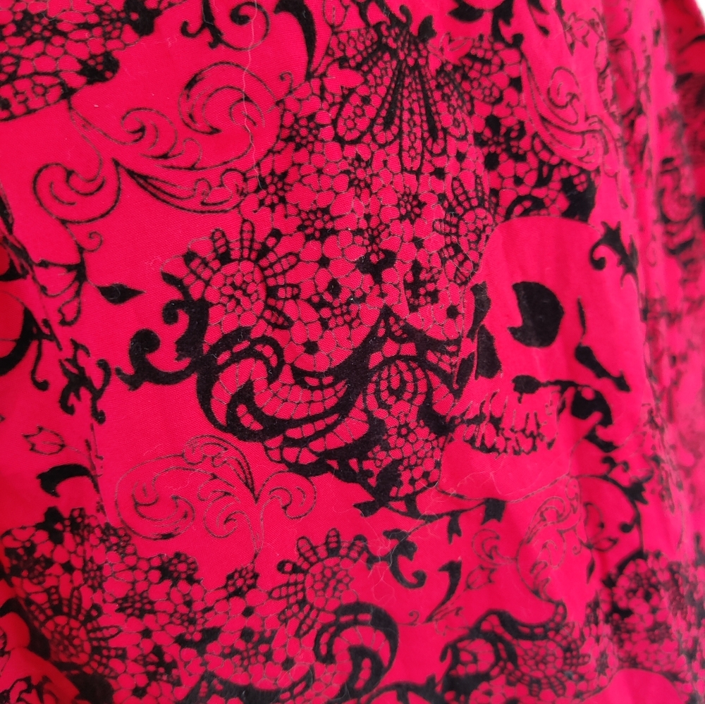 Hot Topic Skull and Floral Dress - Picture 5 of 10